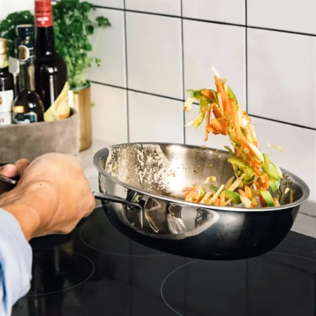 【Professional Secrets】瑞典主廚秘密 Professional Secrets 炒鍋 附蓋 不鏽鋼 3L