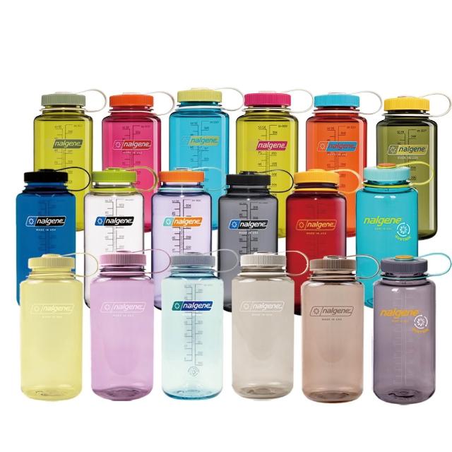 【NALGENE】1000cc 寬嘴水壺(運動水壺/美國製造/水壺/大瓶口/戶外水壺)
