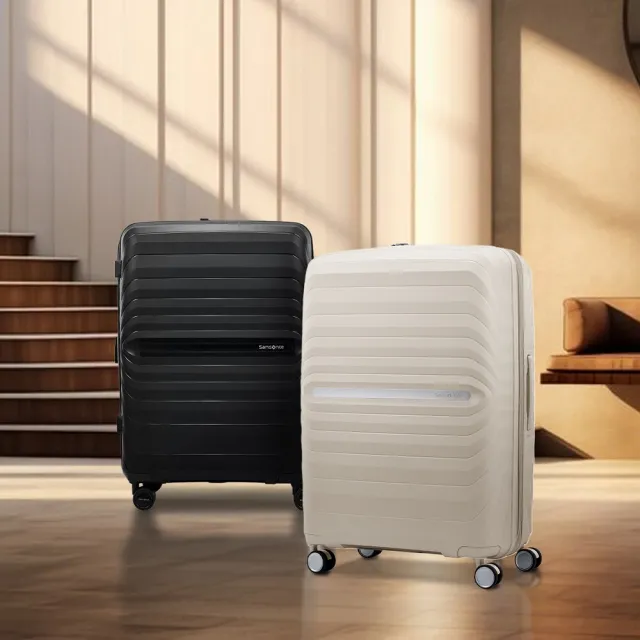 【Samsonite 新秀麗】20吋 OCTOLITE NEO 可擴充大容量防盜拉鍊輕量PP耐衝擊行李箱/水漾箱/登機箱(多色可選)