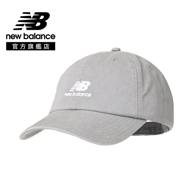 【NEW BALANCE】NB NB刺繡棒球帽/復古帽_LAH53003SLA_中性_灰色