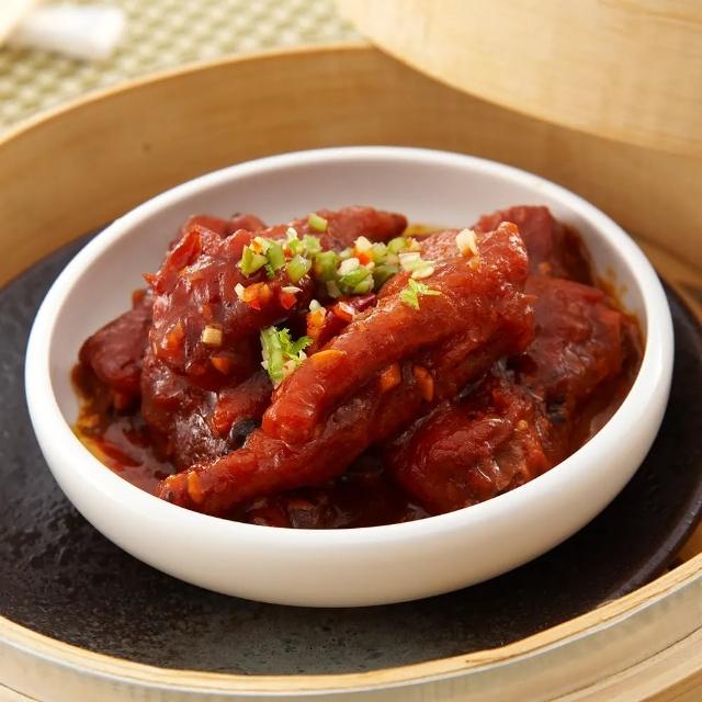 【易牙居】沙茶妏鳳爪2份_2盒組(600g/盒)
