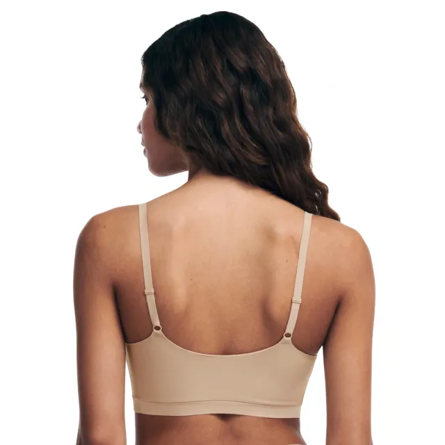 【Chantelle 仙黛爾】Soft Stretch.涼感 無痕 無鋼圈 輕運動 女內著 女內衣 2件組 黑膚可選.16A20_0WU