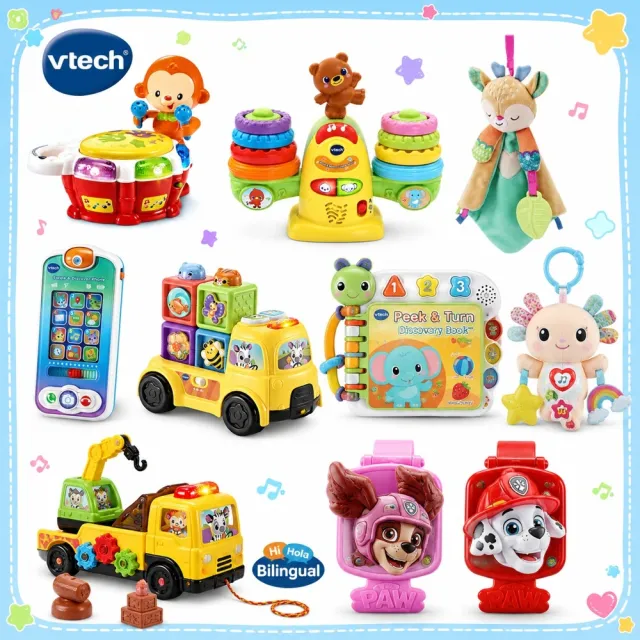 【Vtech】感官探索學習玩具任選2入組(益智玩具大集合)