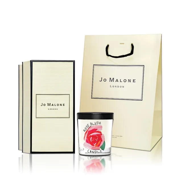 【Jo Malone】限量版胭紅玫瑰香氛工藝蠟燭 200g 附原廠提袋