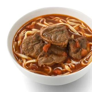 【KKLife】腱心牛肉麵2盒共4份紅燒.蕃茄.清燉(820g/份 ;2份/盒.牛肉麵)