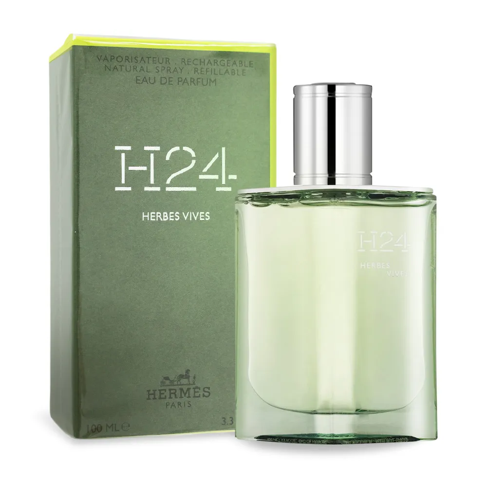 【Hermes 愛馬仕】H24 Herbes Vives 綠動淡香精(100ml)