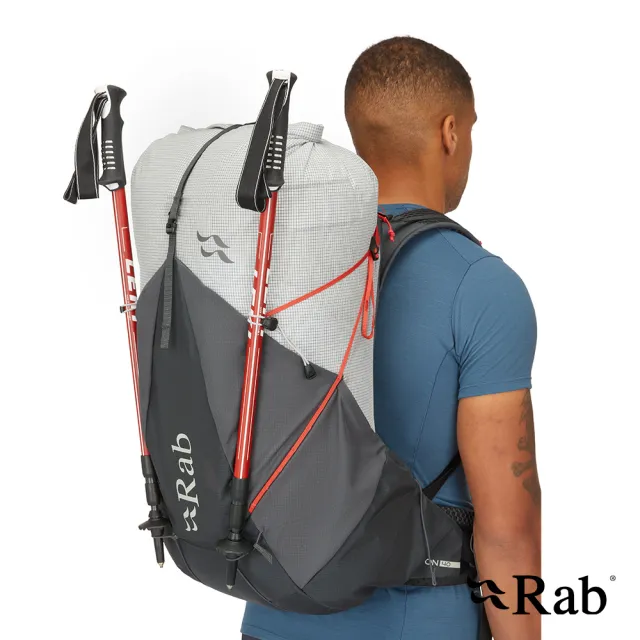 【RAB】Muon 40 輕量長途登山背包 鉛錫灰/石墨灰 40L #QAP49