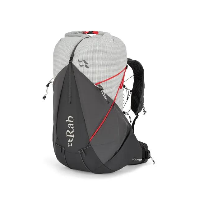 【RAB】Muon 40 輕量長途登山背包 鉛錫灰/石墨灰 40L #QAP49