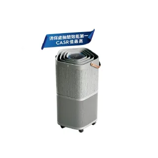 【Electrolux 伊萊克斯】Pure A9 高效抗菌智能旗艦清淨機PA91-406GY(優雅灰 9-14坪)