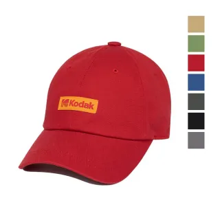 【KODAK Apparel】柯達 男女同款 帽子 / 可調式 經典LOGO織標 棒球帽 共7色 / KB627002