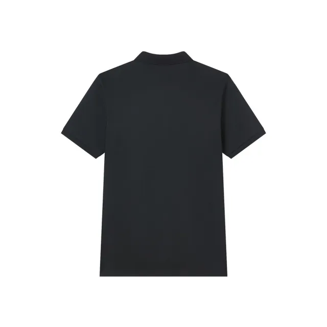 【GIORDANO 佐丹奴】男裝液氨棉修身短袖POLO衫 Liquid Touch系列(09 標誌黑)