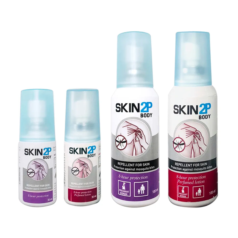 【PSA】Skin 2P Body 派卡瑞丁長效防蚊乳液組合(30ml+100ml/多款可選)