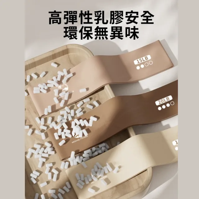 【Michael Fitness 麥克健身】翹臀圈 乳膠翹臀圈 彈力帶 阻力帶 環狀拉力帶 深蹲翹臀圈 臀腿訓練