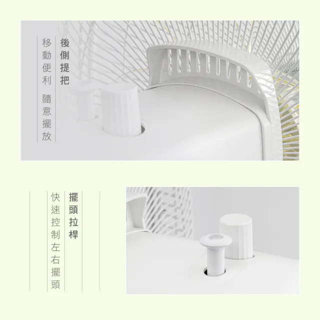 【KINYO】台灣製造14吋直桿立扇 ACF-3230 風扇 立扇 14吋風扇 電風扇 落地扇 家用風扇 擺頭風扇