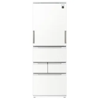 【SHARP 夏普】家電快配457L PCI自動除菌離子一級變頻左右開五門冰箱(SJ-MW45BT-W)