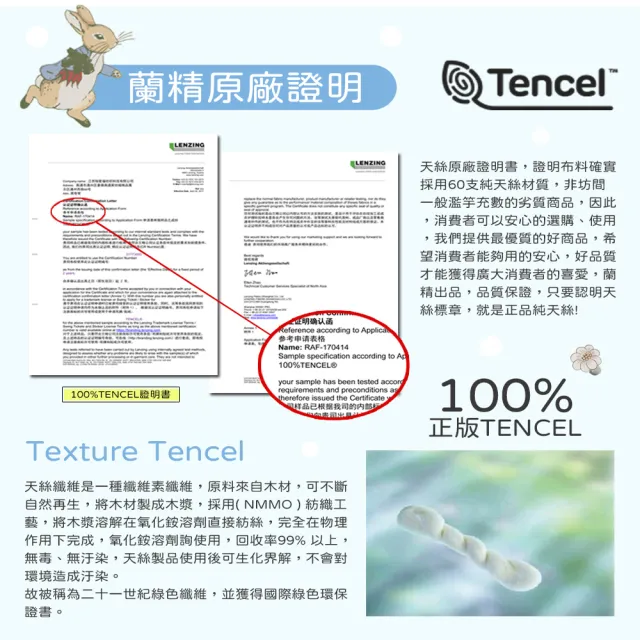 【PETER RABBIT 比得兔】60支天絲護頸乳膠成人枕1入-任選(乳膠枕/工學枕/枕頭/比得兔與V&A博物館)