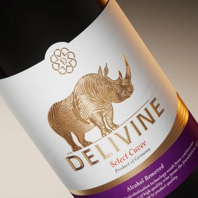 【DELIVINE 德易喝】精選無酒精紅酒 750ml × 6入(風味飲・犀牛・零酒精・葡萄酒脫醇)