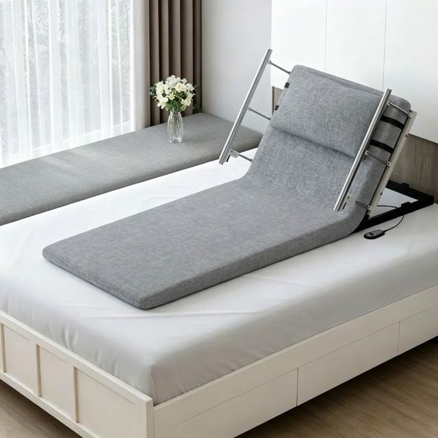 【匠俱】帶扶手-電動起身輔助器-75cm （老人家用 老年臥床病人 照護床 月子床 久躺起床 靠起背升降床墊）