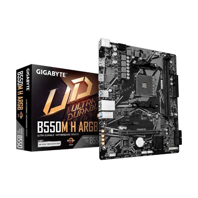 【GIGABYTE 技嘉】B550M H ARGB 主機板