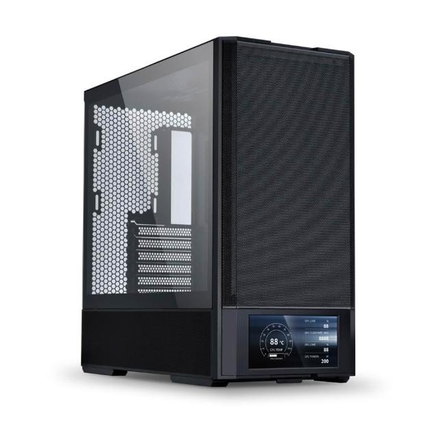 【LIAN LI 聯力】電腦機殼 LANCOOL 207 DIGITAL  黑色