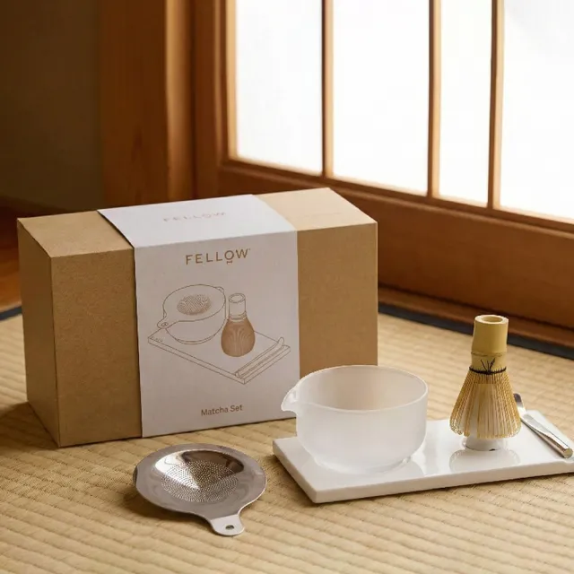 【FELLOW】Matcha Set 抹茶碗套裝組合 380ml (茶道/茶筅/抹茶禮盒/茶具組)