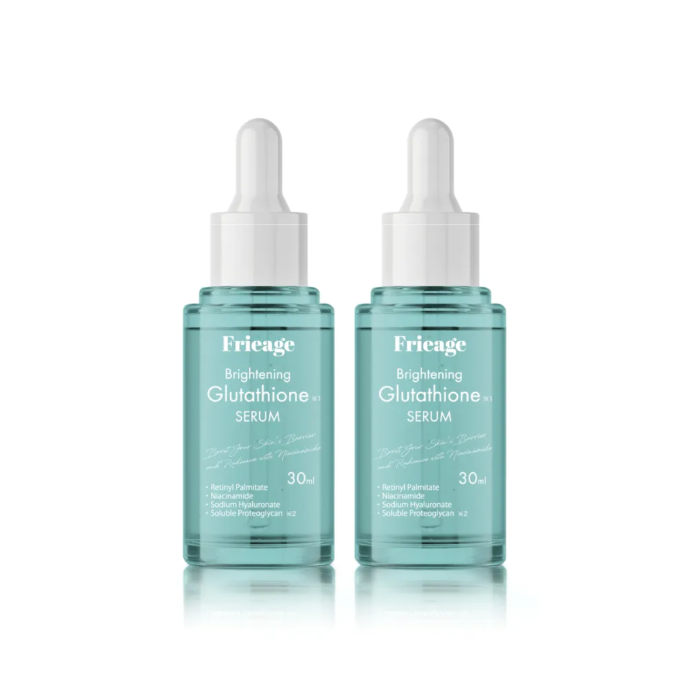 【Frieage 芙亮綺】高濃縮穀胱甘肽精華30mLx2(暗沉護理/緊緻拉提/預防色斑/菸鹼醯胺/麴酸)