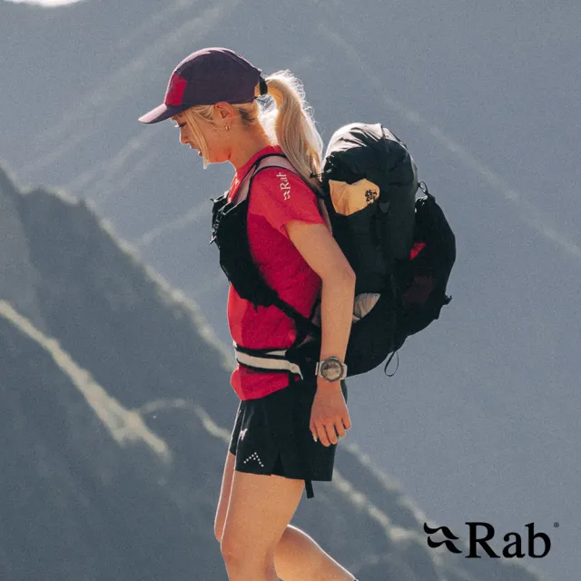 【RAB】Veil XP 20 輕量防水野跑後背包 20L 黑色 #QAP71