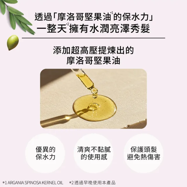 【LUCIDO-L 樂絲朵-L】摩洛哥護髮精華油60mlx3入組(三麗鷗限定4款任選 護髮油 護髮乳 護髮膜)