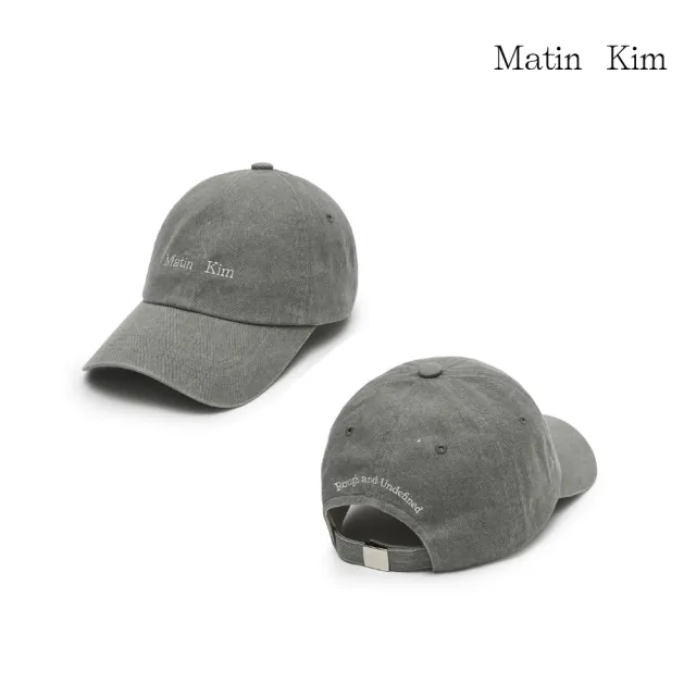 【MATIN KIM】官方旗艦 經典迷你LOGO刺繡棒球帽(多款任選)