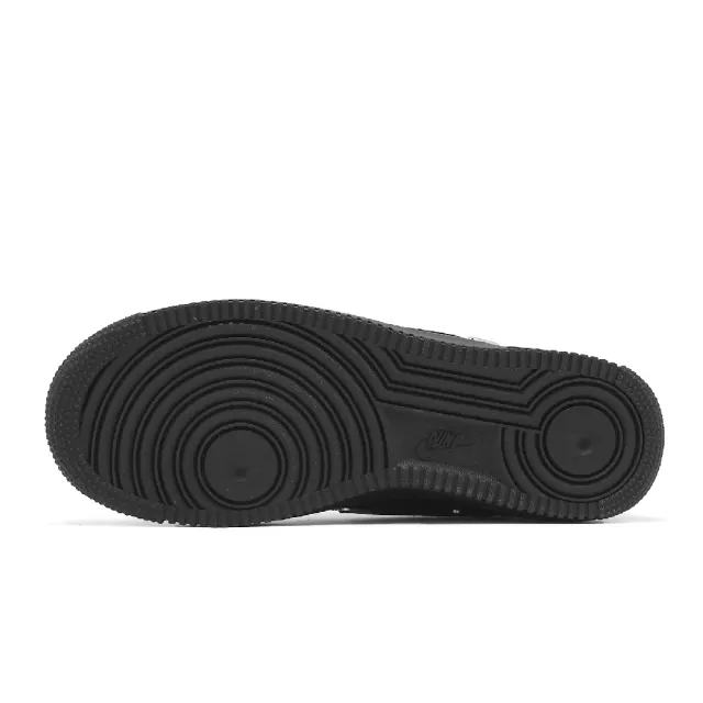 【NIKE 耐吉】休閒鞋 Wmns Air Force 1 07 LX 女鞋 男鞋 黑 金屬小勾 銀勾 AF1(HQ1180-001)
