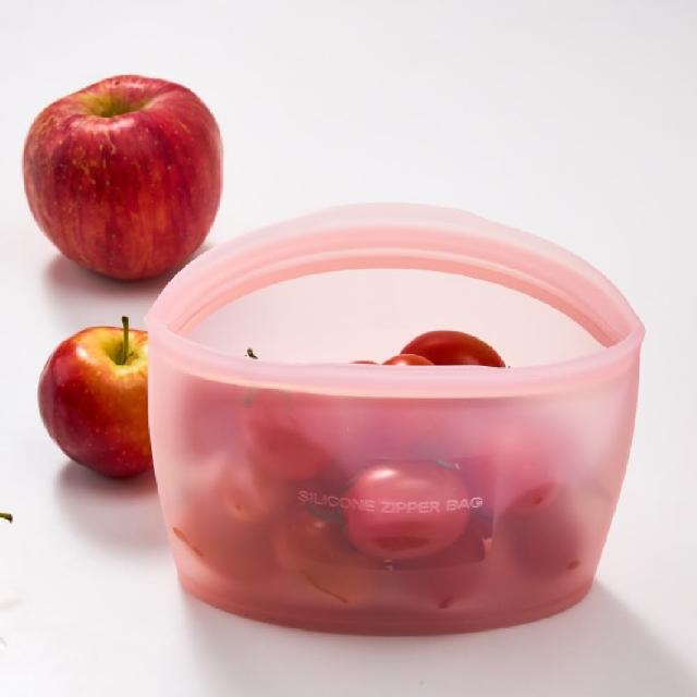【Silipot】韓國鉑金矽膠 1500ml料理儲存袋 L(副食品儲存袋 料理袋 儲存袋 保鮮袋 食物袋)