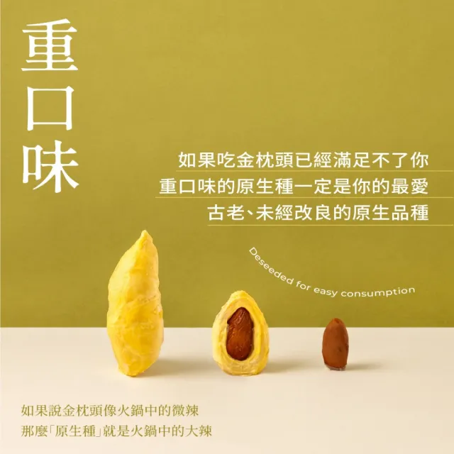 【五甲木】官方直營-(箱購組)泰國原生種榴槤12包(300g/包)冷凍榴槤