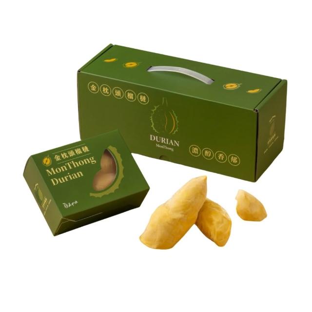 【五甲木】官方直營-皇室御選特A級金枕頭禮盒*1盒(4入/250g/入)冷凍榴槤