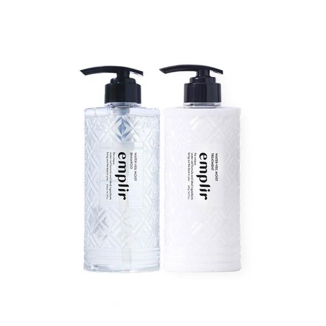 【Emplir 安珀麗】水光洗髮護髮1+1超值組(洗髮精420mL+護髮素420mL)洗髮乳/護髮乳/護髮膜