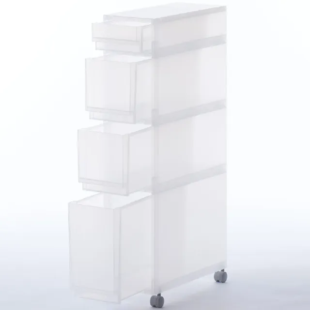 【MUJI 無印良品】PP附輪收納箱/2號