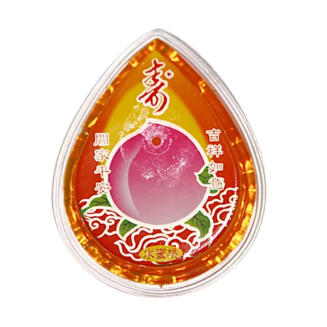 【老食說】拜拜祝壽 新中桃果凍(芒果-80gX100入)