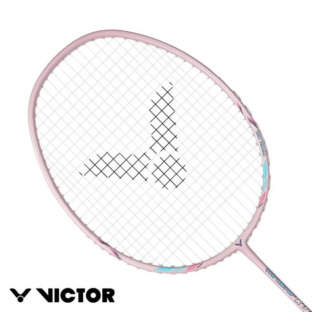 【VICTOR 勝利體育】THRUSTER K 7 PRO 穿線拍(TK-7 PRO I 亮粉色)
