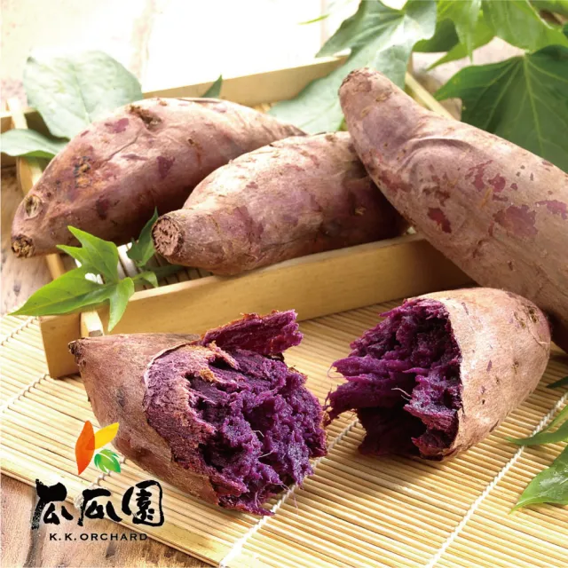 【瓜瓜園】紫心冰烤番薯1kgx12盒(台農73號紫心地瓜)