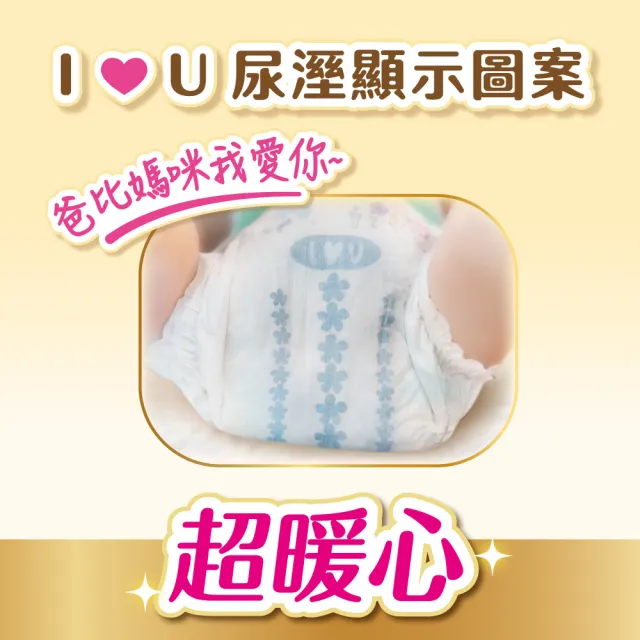 【滿意寶寶】極上寵愛賀禮 S黏貼2包+M黏貼1包(新生兒禮物/送禮首選/日本製/尿布推薦/彌月/有機棉)