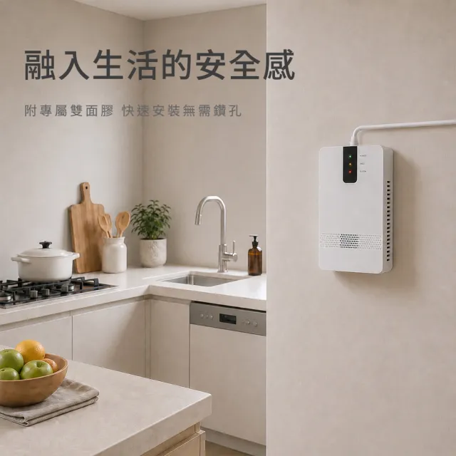 【防災專家】CE認證 瓦斯洩漏警報器(瓦斯 警報器 火災 熱水器 瓦斯爐 住警器)