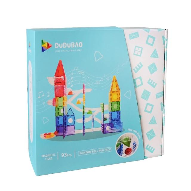 【DUDUBAO】DUDUBAO磁力片－音樂家滾球鈴鐺組93PCS