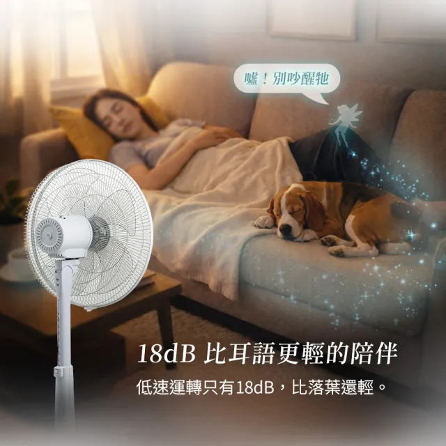 【SAMPO 聲寶】14吋微電腦遙控DC直流馬達風扇 SK-FM14KD