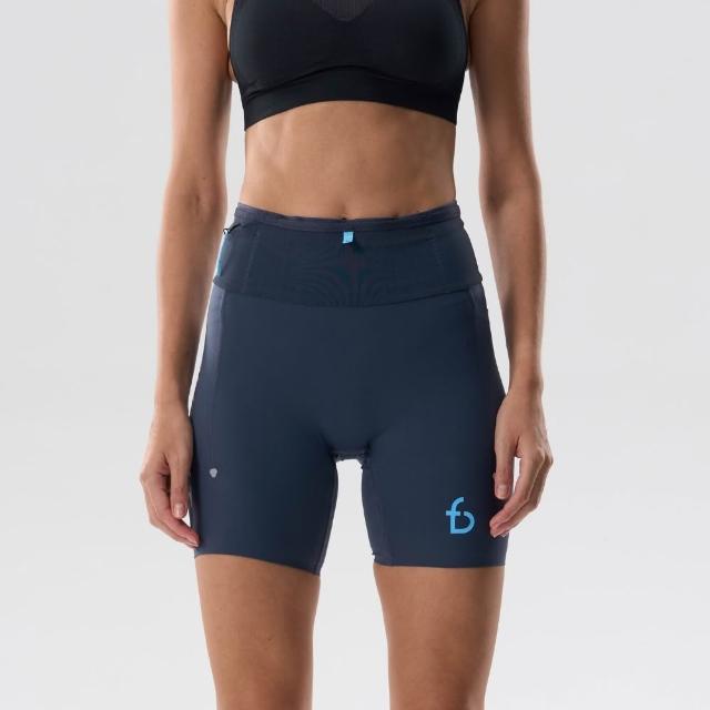 【FlipBelt 飛力跑】空氣腰包女生競速短褲_4.0（路跑短褲）