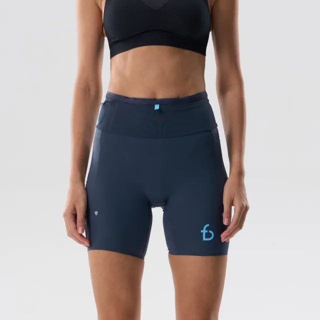 【FlipBelt 飛力跑】空氣腰包女生競速短褲_4.0（路跑短褲）