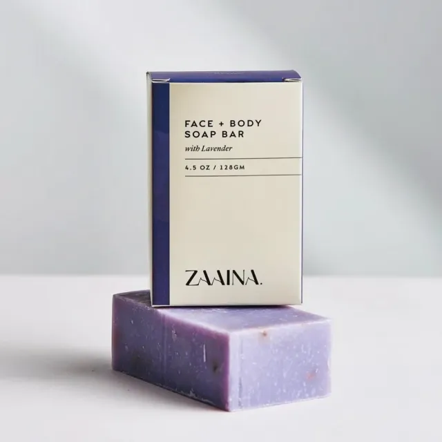 ZAAINA 薩伊娜薰衣草保濕花香皂 4.5oz
