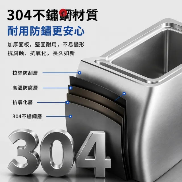 【匠俱】304不鏽鋼 大單槽廚房水槽組 抽拉式龍頭 加厚耐磨洗菜盆 多功能不鏽鋼洗菜盆 廚房水槽