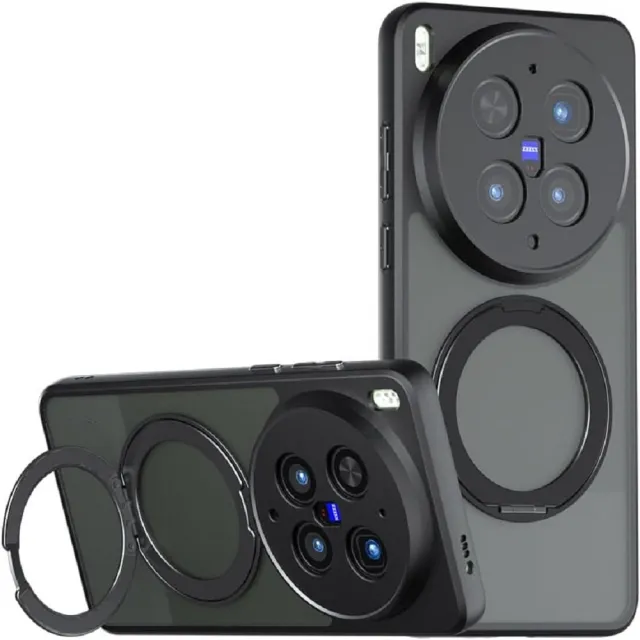 【ACE CASE】VIVO X300 Ultra 逸雅 360度旋轉 MagSafe磁吸指環支架手機殼保護殼保護套