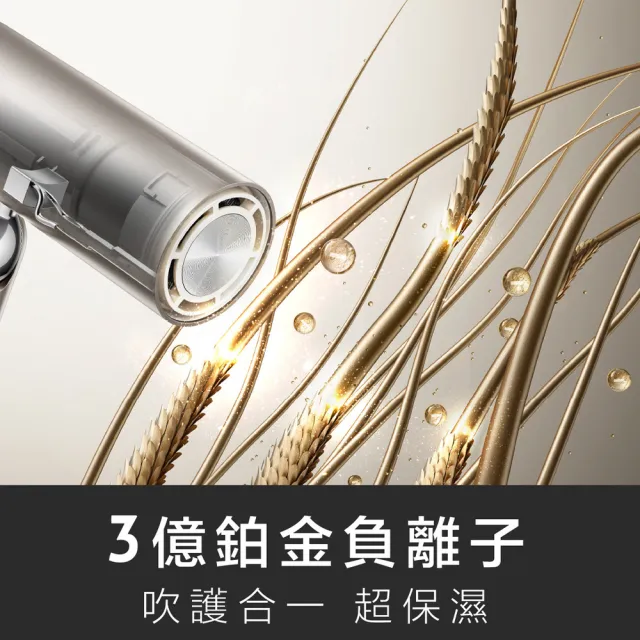 【Dreame 追覓科技】Pocket 魔術折疊高速吹風機｜低壓版110V 鈦金色(180度折疊/300g超輕量)
