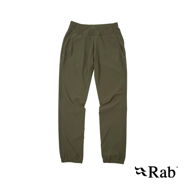 【RAB】Harpur Pants Wmns 彈性攀岩長褲 軍綠 女款 #QFW31