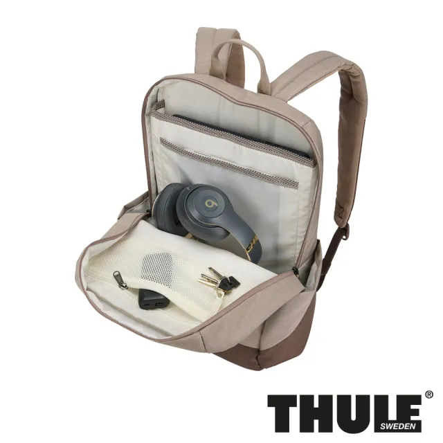 【Thule 都樂】Lithos 背包 20L 棕色/綠色  (週年慶/露營/旅行/收納)